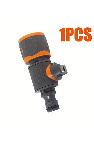 Choice 1 Pcs Quick Connect Garden Hose Adapter With Shut-off Valve - Fit For 1/2", 3/8", 1/4", & 3/4" Hoses
