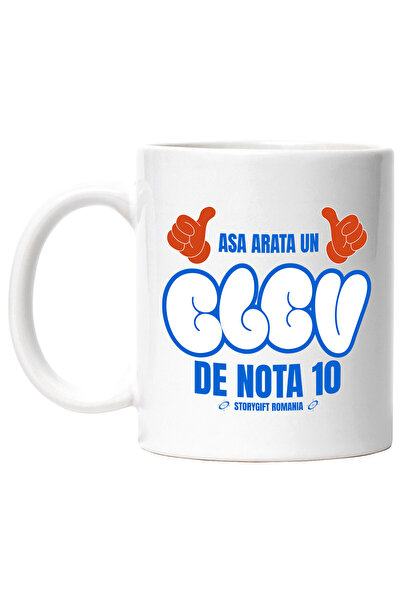 StoryGift Romania Cana cu Maini Stil Mickey Mouse Scoala Text Asa Arata Un El...