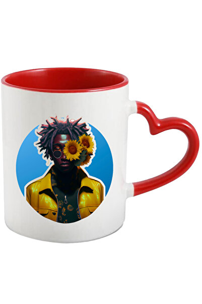 StoryGift Romania Cana Cu Portet, Ochelari, Floarea Soarelui, Jacheta, Dreadu...