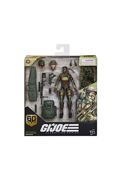 Choice Gray Hasbro Gijoe Classified Series 60th Anniversary Limited Edition Action Marine Sniper Pilot Acti