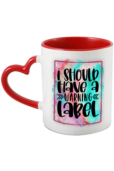 StoryGift Romania Cana Cu Mesajul "i Should Have A Warning Label", Ilustratie...