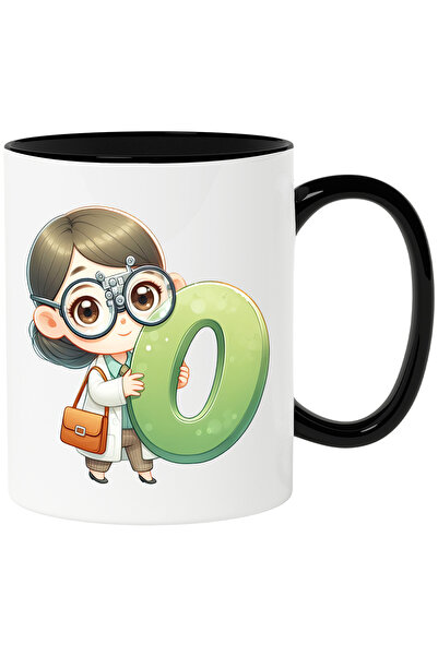 StoryGift Romania Cana Cu O Doctorita Care Tine Litera "o" | Ilustratie | Oft...