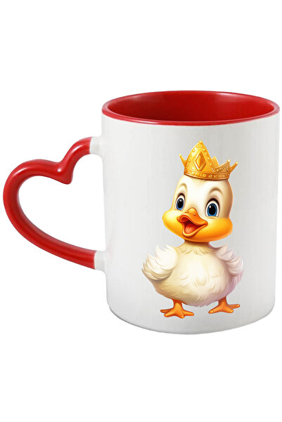 StoryGift Romania Cana cu o ratusca bucuroasa care poarta o coroana regala | ...