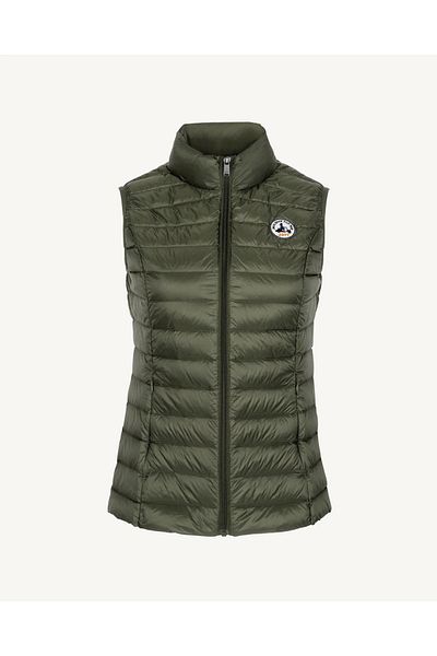 Jott Γυναικείο σκούρο πράσινο γιλέκο Jott Seda 255 Army