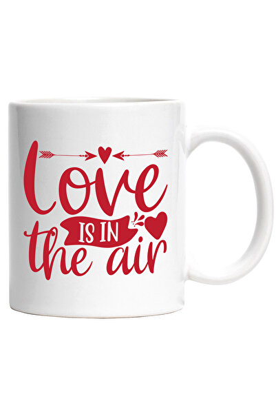 StoryGift Romania Cana Cu Inimioare Si Textul "iubirea E In Aer" - Pentru Per...