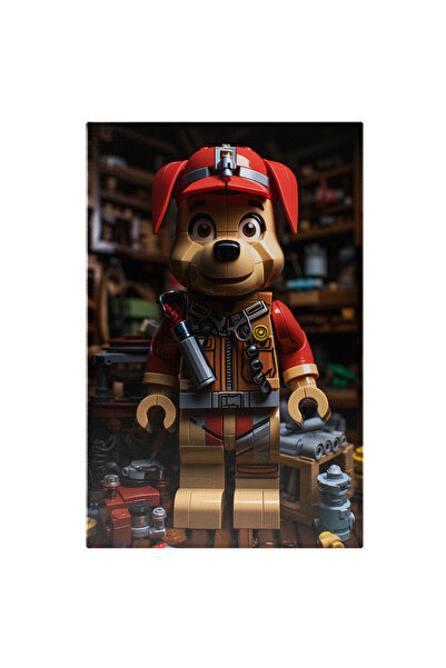 StoryGift Romania Tablou Canvas: Catel Patrula Catelusilor Catel Bej Cu Maro ...