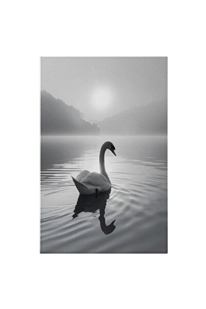 StoryGift Romania Tablou Canvas: Soarele Secat De Puteri În Fața Ceței Densei...