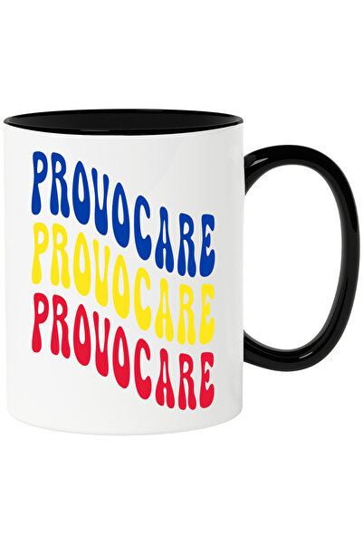 StoryGift Romania Cana Cuvantul Provocare, In Culorile Steagului Romaniei, Ro...