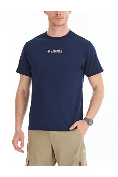 Columbia CS0241 CSC M RETRO SS TEE Koyu Lacivert