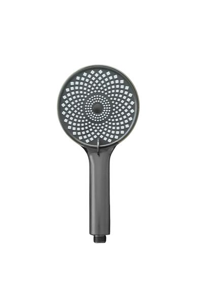 Naimeed Company Universal shower head, 3 jet functions, Naimeed D6188, 25.5x12.5cm, diameter 25cm, Grey