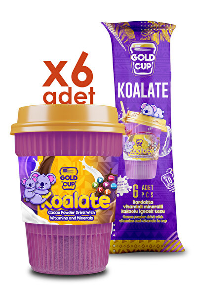 Gold Cup Drink Koalate Çocuklar İçin Hazır Kakaolu İçecek