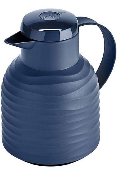 emsa Samba Wave Vacuum Flask 1L – Plastic Insulated Jug for Hot & Cold Drinks