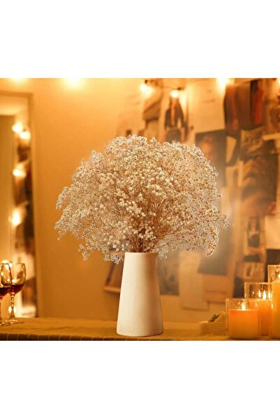 yapay çiçek evi Kuru Çiçek Doğal NATUREL KREM Cipso 45 gram 1. Kalite Şoklanm...