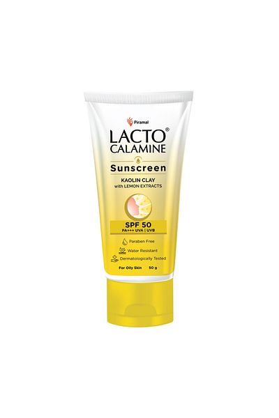 Lacto Calamine Sunscreen Kaolin Clay with Lemon Extracts 50 g