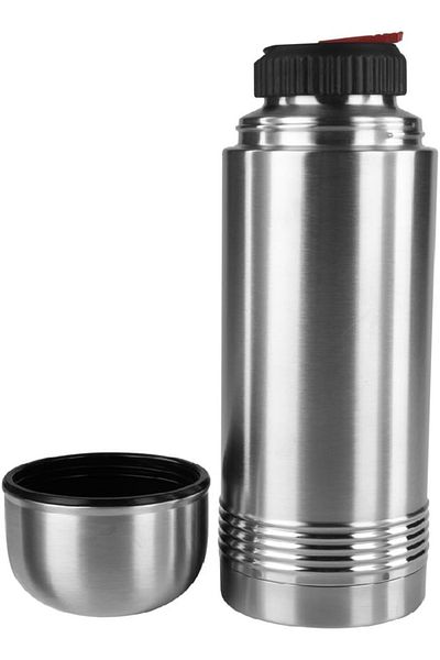 emsa Senator Vacuum Flask 700ml – Stainless Steel Thermos Mug with Safe Loc Closure