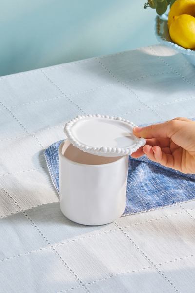Karaca Perla Melamine Storage Container 490 ml White