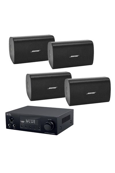 Bose Ambient system Bose Freespace FS2SE, Bluetooth, USB, FM, 4 black speakers, indoor-outdoor