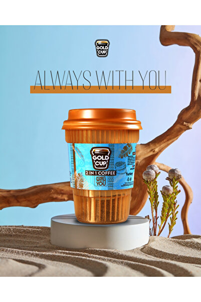 Gold Cup Drink 2'si 1 Arada Hazır Kahve 6'lı