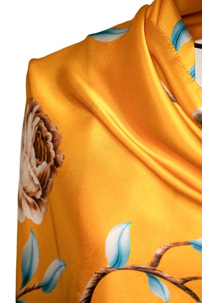 CASHMERE AND SİLK MAWLANA (53X173) Pure Silk Shawl