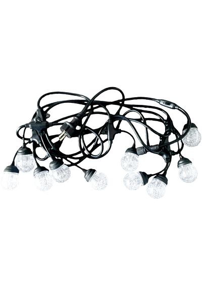 Naimeed Company Ghirlandă luminoasă decorativă, interconectabilă, Naimeed D6101, 5m, 10 becuri LED, lumină albă caldă