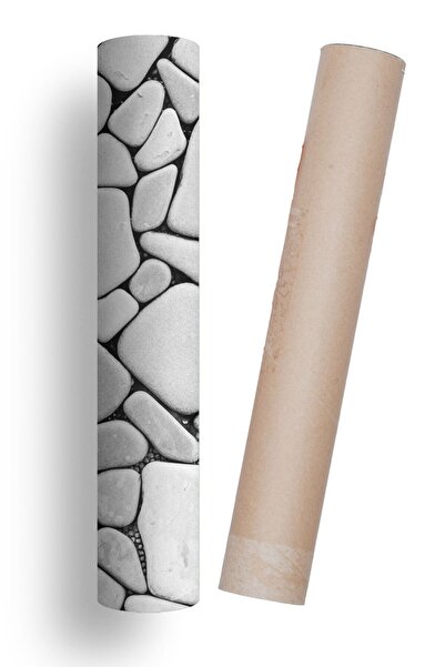 Bigaimaj Mutfak Tezgah Arası Kendinden Yapışkanlı Folyo Taş Desen 60cmx100cm