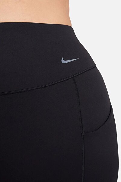 Nike Universa Medium Support High Rise 7/8 Length Training (Plus Size) Tight Kadın 2 Cepli Antrenman