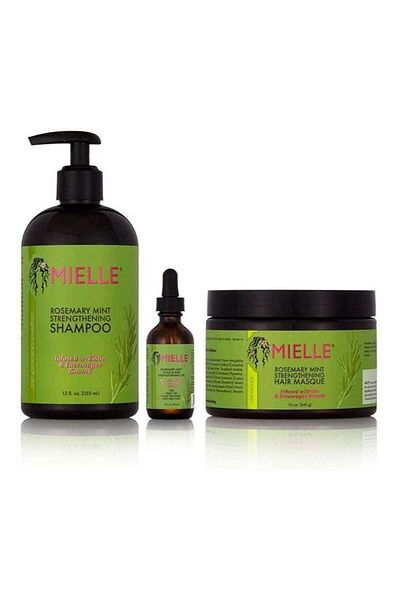 mielle organics Rosemary and Mint Collection for Hair Growth and Strength
