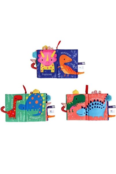 Empria Cartea Senzoriala pentru Bebelusi - O Calatorie Colorata in Lumea Descoperirilor, Dino