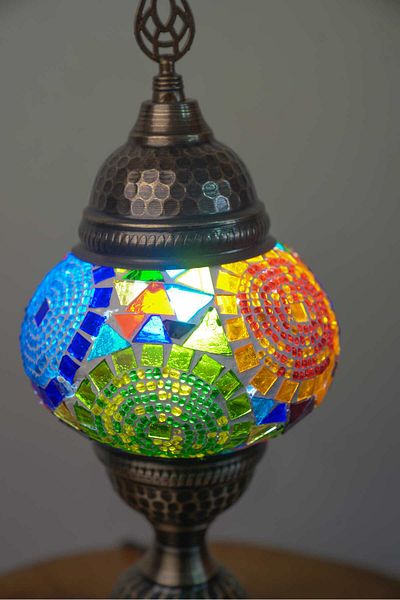 CYL Mosaic Patterned Authentic Dress - Table and Lampshade