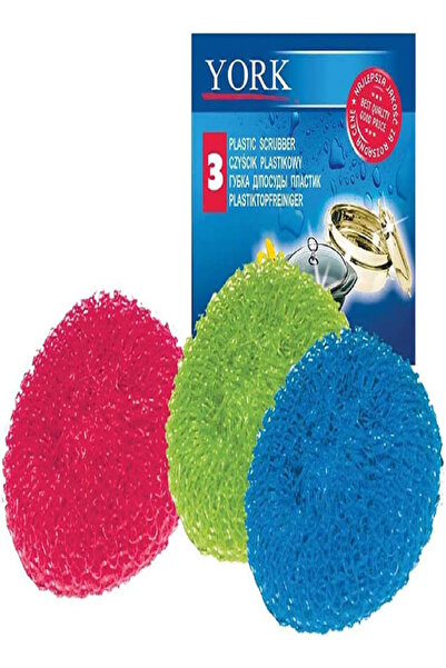 YORK فرشاة بلاستيكية 3 قطع
