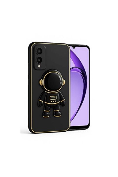 SKYDDAR INNOVATION Husă pentru Oppo A80, suport Astronaut, neagră