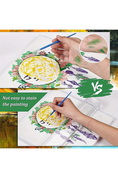 Pleksi Marketi Plexi Wrist Support Acrylic Artist Hand Bridge – Wrist Support Platform for Painting & Drawing |   36 cm