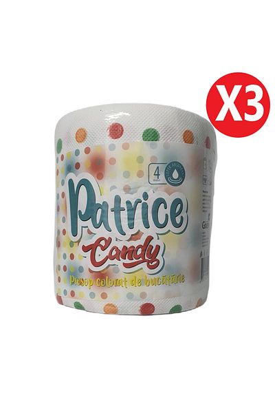 Patrice X3 - PATRICE CANDY KITCHEN TOWEL 4-LAYER COLOR