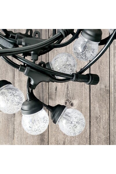 Naimeed Company Ghirlandă luminoasă decorativă, interconectabilă, Naimeed D6101, 5m, 10 becuri LED, lumină albă caldă