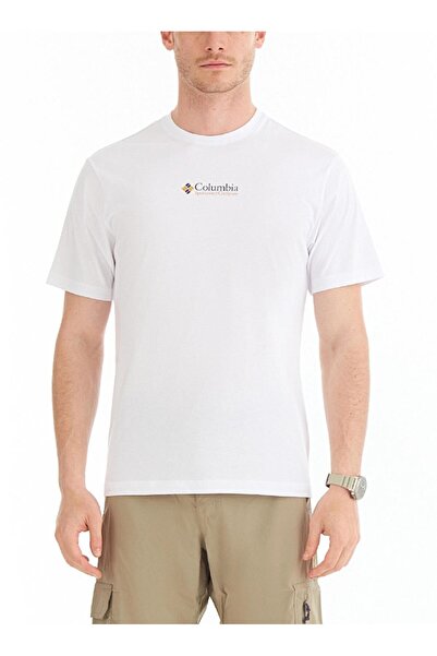 Columbia CS0241 CSC M RETRO SS TEE Beyaz