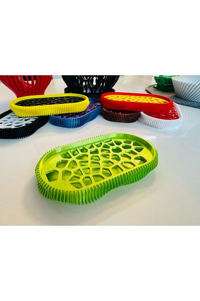OEM 3D soap dish, Wave model