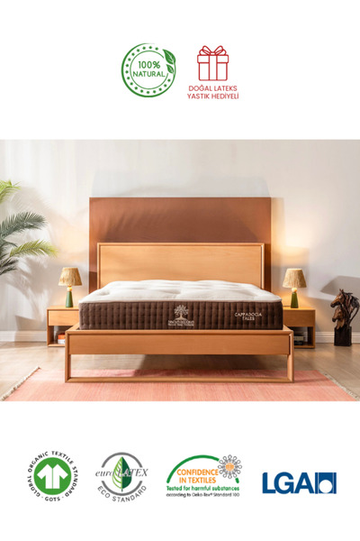 İNNOVA BEDDİNG Cappadocia Tales Handmade %100 Doğal Yatak