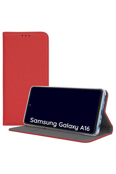 SKYDDAR INNOVATION Case for Samsung Galaxy A16, with Magnetic Closure, SKDR Case Book - Red