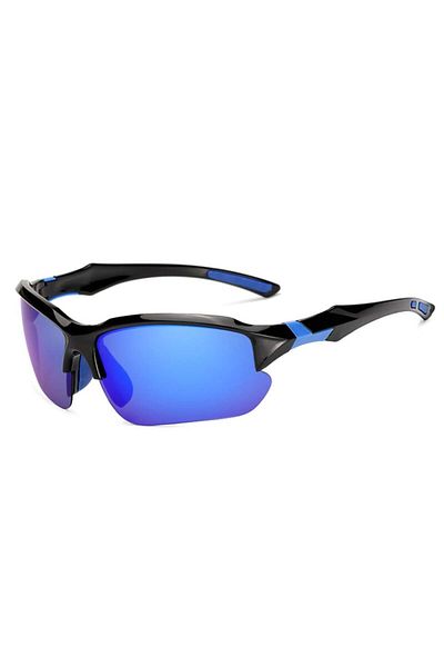 SKYDDAR INNOVATION Unisex 9301 Cycling And Outdoor Sports Glasses With Uv Protection - Black Blue