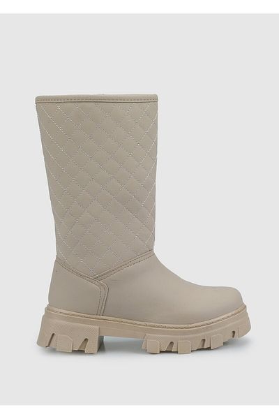 Kiddo Beige Girl's Boots