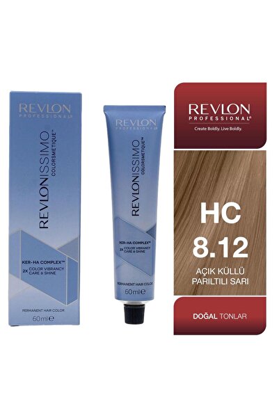 Revlon Professional Revlonissimo CC HC 8.12 İrize Küllü Açık Sarı Kalıcı Saç ...