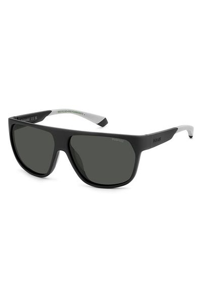 Polaroid Men's Sunglasses Pld 7053/s 003/m9, Plastic, Black, 60 Mm