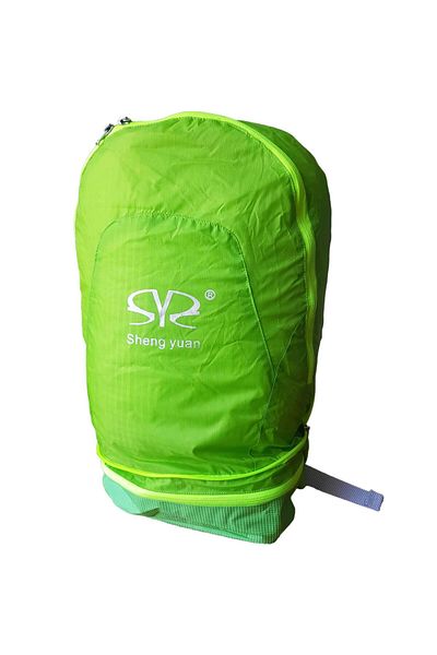 ACTION ONE Rucsac pliabil impermeabil, 20L, verde