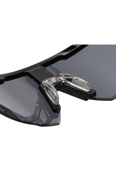 SKYDDAR INNOVATION Cycling and Outdoor Sports Glasses, with PC Frame and Lenses, Unisex - Black Grey