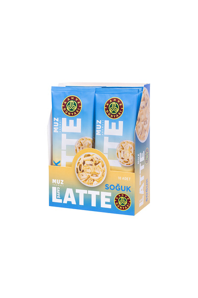 Kahve Dünyası Özel Seri Soğuk Muz Aromalı Caffe Latte 10'lu