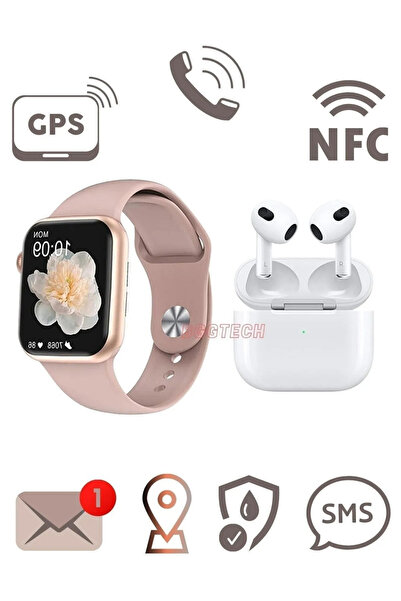 BGGTech Dtno1 Watch 7 Pro Max Akıllı Saat 3.nesil Bluetooth Kulaklık Ios & An...