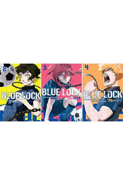 Komikşeyler Yayıncılık Blue Lock 2-3-4 Manga Seti (3 KİTAP)