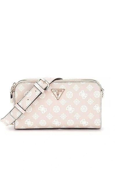 Guess ECO ERICA STATUS CROSSBODY Γυναικεία Μπεζ τσάντα χιαστί HWEPG951012-SDL