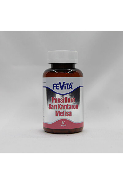 Fevita PASSİFLORA MELİSA SARI KANTARON 60 KAPSÜL