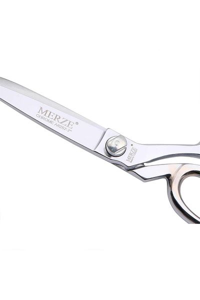 FDM Merze 6257-7 Chrome Plated Dressmaker's Scissors with Nuts No:7 D-115